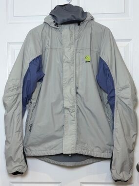 Vintage Loki Gear Tech Shell Jacket w/ Built-In Mask & Mittens - Sz L